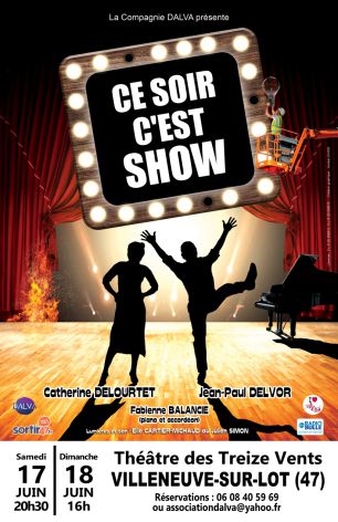 Spectacle CE SOIR C‘EST SHOW