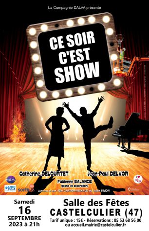 Spectacle CE SOIR C‘EST SHOW