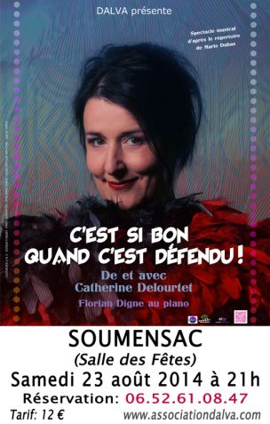 Spectacle "C‘EST SI BON QUAND C‘EST DEFENDU" SOUMENSAC