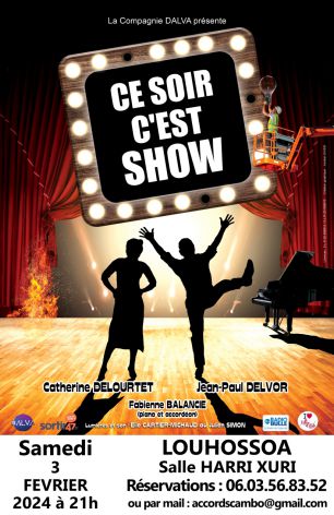 Spectacle CE SOIR C‘EST SHOW