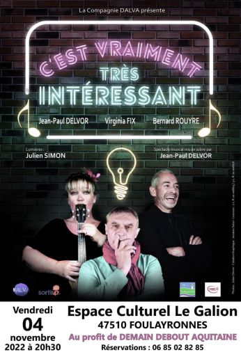 Spectacle C‘est Vraiment Très Intéressant