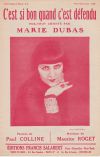 Voir La Bio de Marie DUBAS
